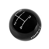 Hurst Shift Knob - Black 4-Speed - Add-On Shifter Stick