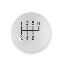 Hurst Shift Knob - White 6-Speed - Add-On Shifter Stick