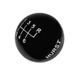 Hurst Shift Knob - Black 6-Speed - Add-On Shifter Stick