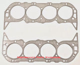 (2) CHEVY 396 427 454 BBC STEEL SHIM HEAD GASKETS .020" - HP High Compression