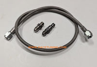 STEEL BRAIDED CLUTCH LINE KIT; 2004-2006 PONTIAC GTO